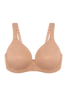 HSIA Joan Comfortzone Soft T-Shirt Full Coverage Unlined Unpadded Underwire Plus Size Minimizer Bra Everyday Bra - HSIA
