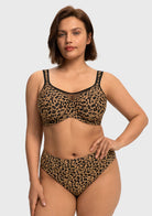 CoolComfort Smoothing Full Coverage Unlined Underwire Minimizer Bra - HSIA