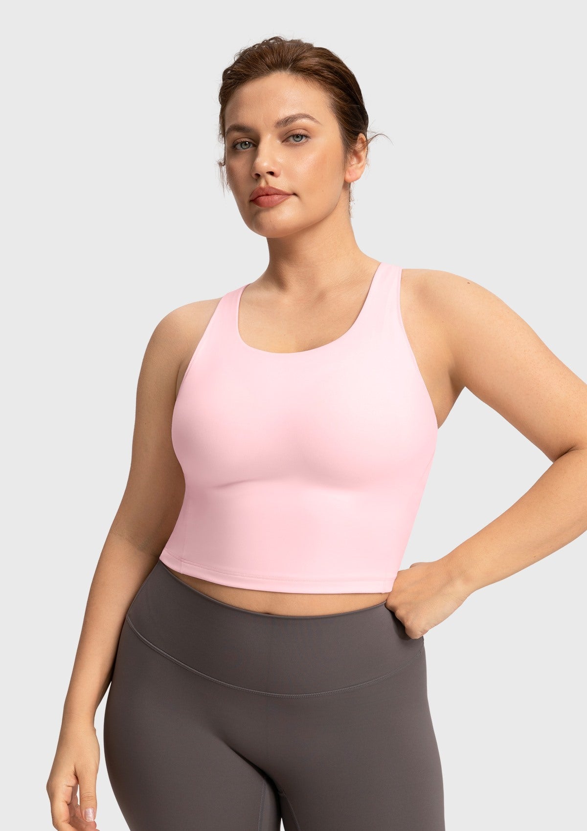 HSIA SoftBreeze Wirefree Lightly Padded MediumSupport Breathable Sports Bra - HSIA
