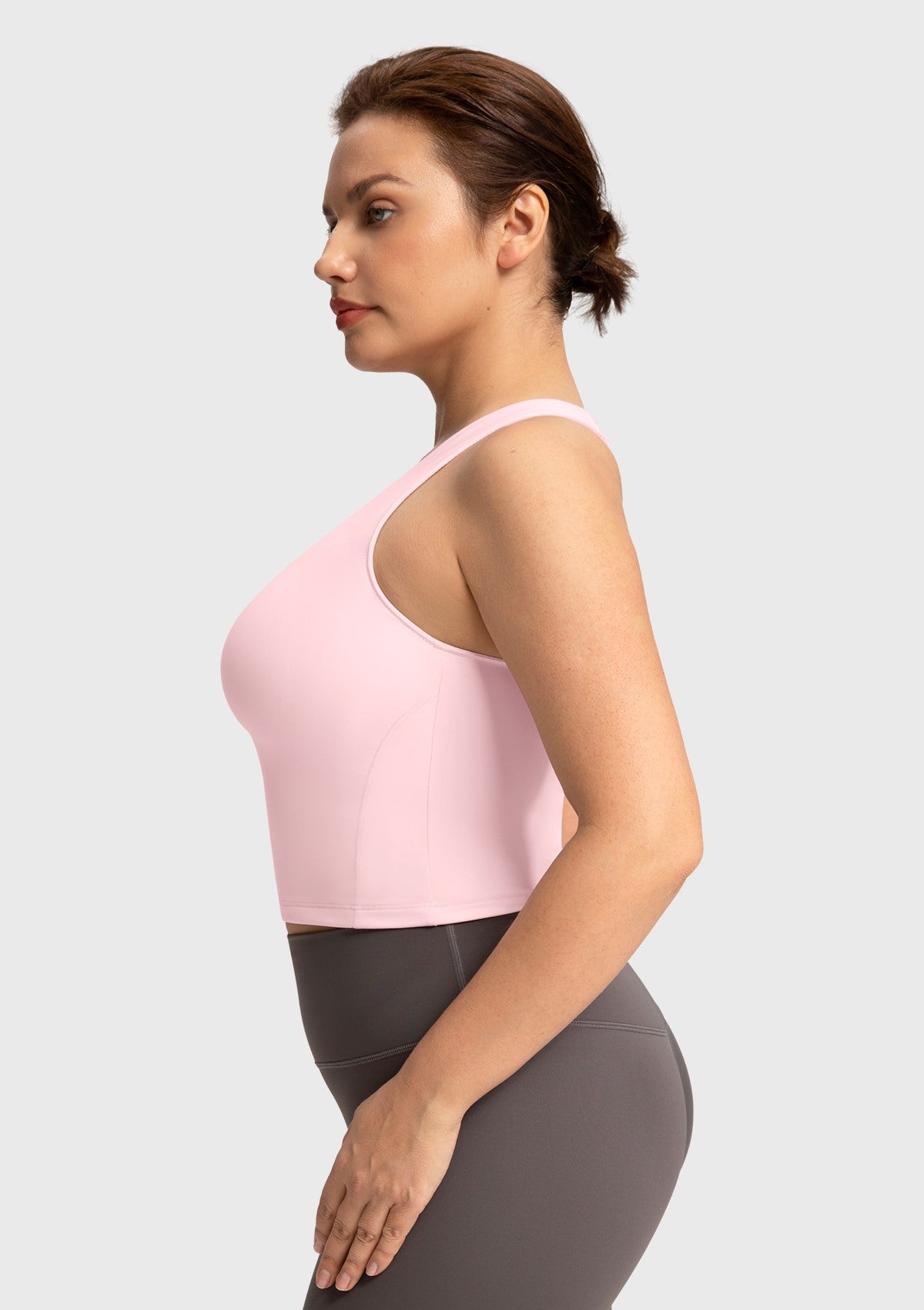 HSIA SoftBreeze Wirefree Lightly Padded MediumSupport Breathable Sports Bra - HSIA
