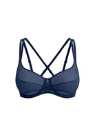 Lyra Sheer Mesh Multi-Way Unlined Balconette Bra - HSIA