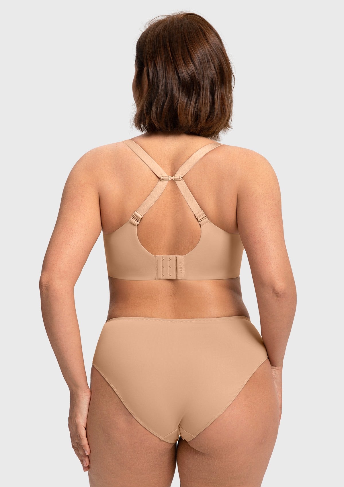 Comfort Underwire Front Closure Molded Cup Bra - HSIA