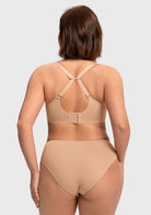Comfort Underwire Front Closure Molded Cup Bra - HSIA
