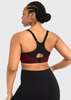 ComfyArc Unlined Outside Underwire Racerback Sports Bra - HSIA