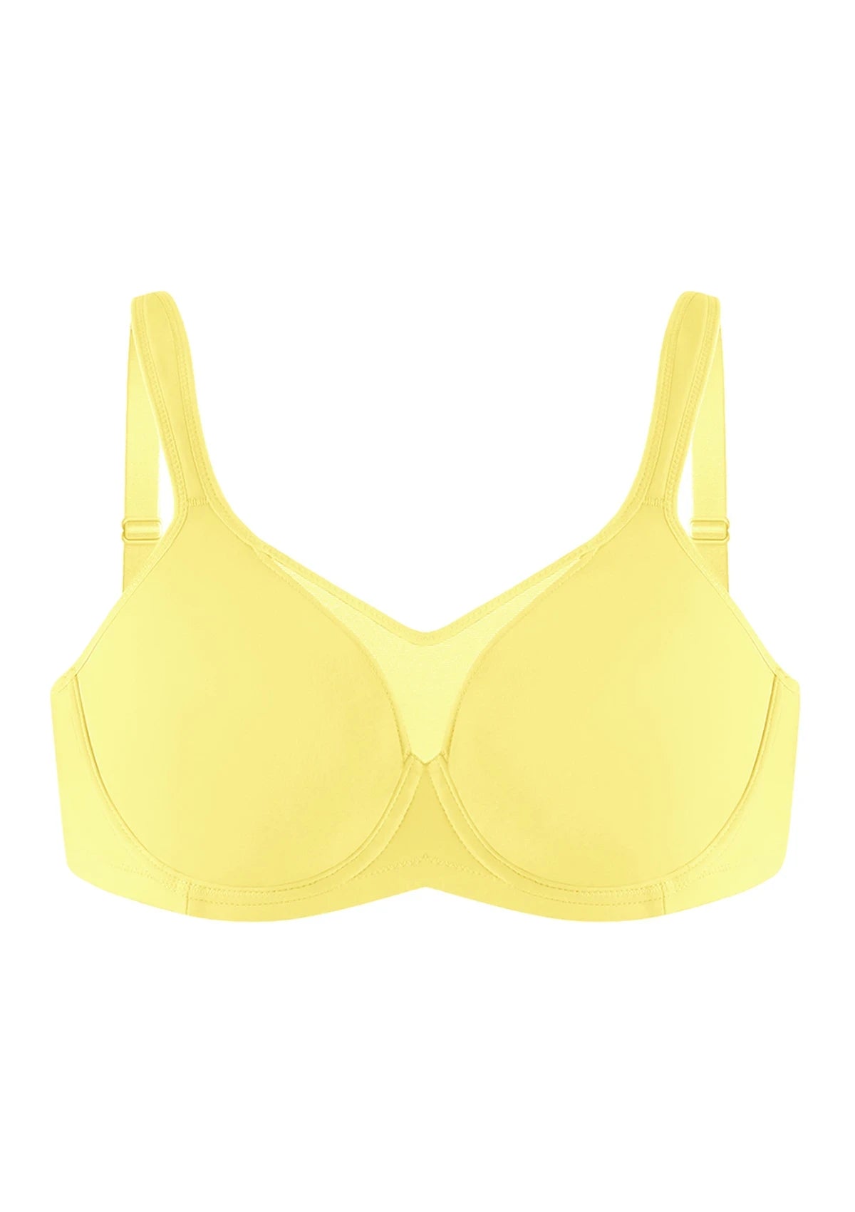 CoolComfort Smoothing Unlined Minimizer Underwire Bra - HSIA