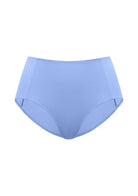 Clean studio product image of the vibrant Blue HSIA CoolComfort tummy control underwear, designed with reinforced side panels to naturally smooth your waistline.