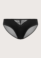 Foxy Satin Floral Lace Bikini Underwear - HSIA