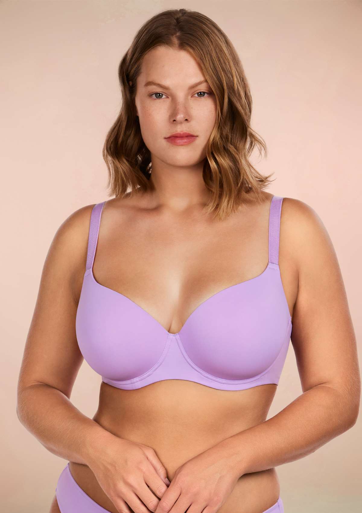 Gemma Smooth Lightly Padded Underwire T-shirt Bra - HSIA