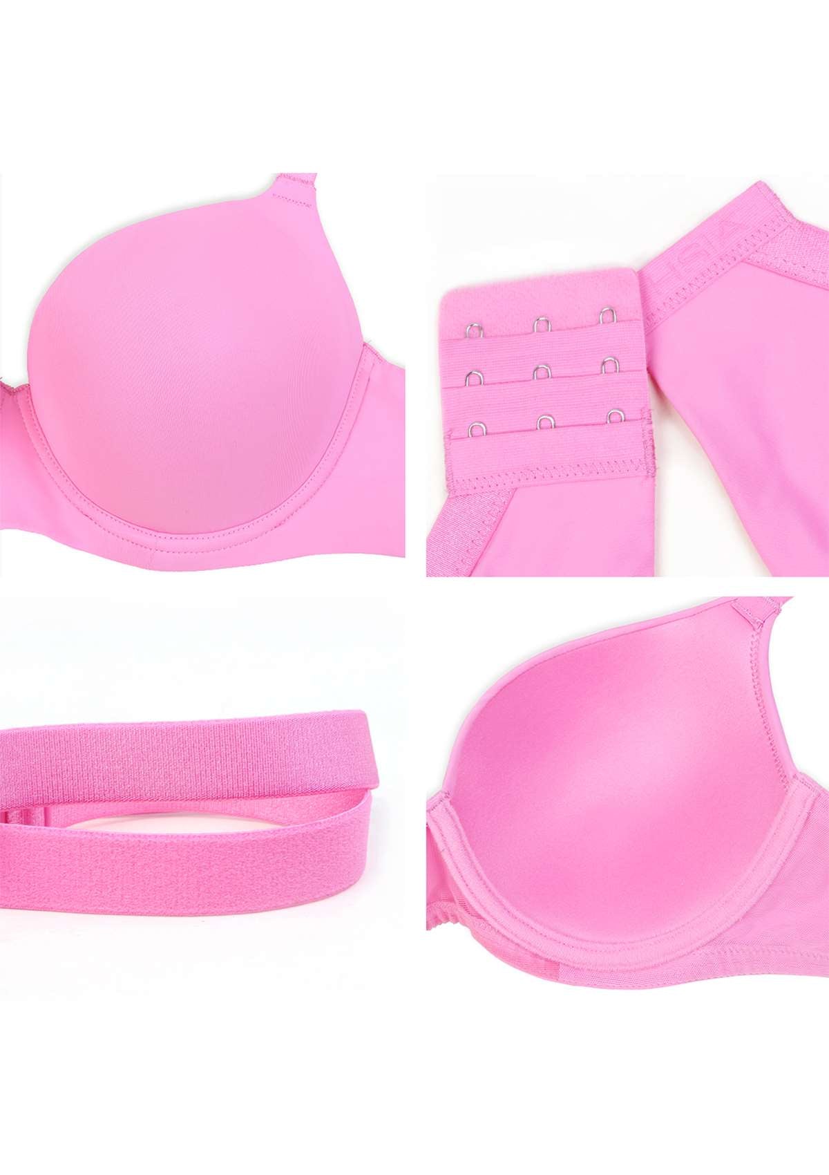 Gemma Smooth Lightly Padded Underwire T-shirt Bra - HSIA