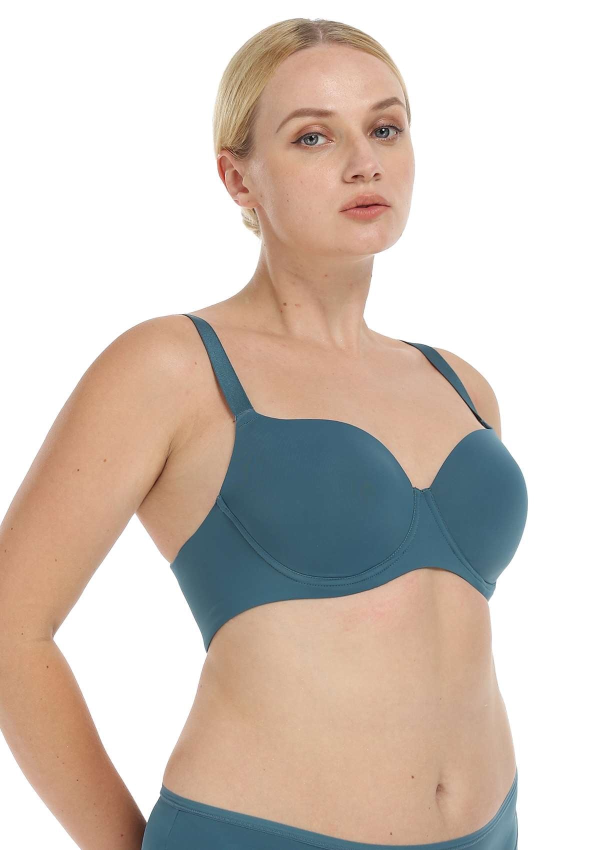 Gemma Smooth T-shirt Bra Set - HSIA