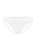 Gladioli White Floral Lace Bikini Underwear - HSIA