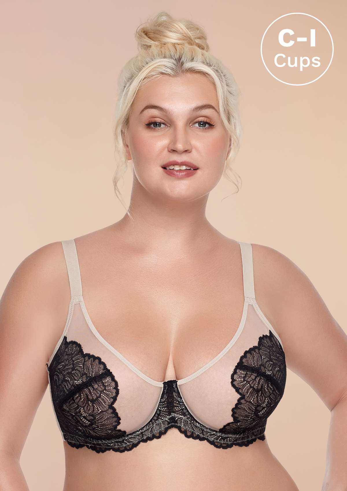 HSIA Blossom Pink Unlined Lace Bra - HSIA