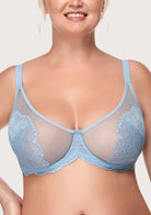 HSIA Blossom Pink Unlined Lace Bra - HSIA