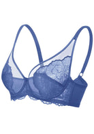 HSIA Blossom Pink Unlined Lace Bra - HSIA