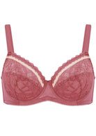 Jessamine Contrast Color Lace Underwire Bra Bundle - HSIA