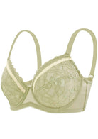 Jessamine Contrast Color Lace Underwire Bra Bundle - HSIA
