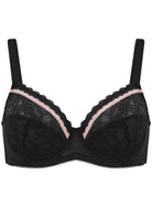 Jessamine Contrast Color Lace Underwire Bra Bundle - HSIA