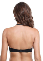 HSIA Deep U Plunge Push Up Low Back Wireless Bra - HSIA