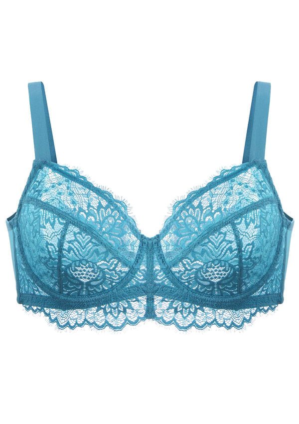 HSIA Black Sunflower Underwire Lace Bra - HSIA
