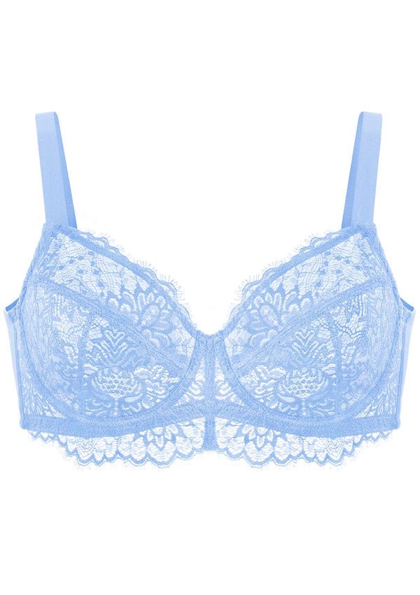 HSIA Black Sunflower Underwire Lace Bra - HSIA