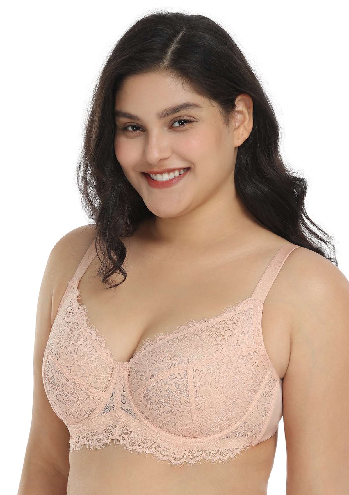 HSIA Black Sunflower Underwire Lace Bra - HSIA