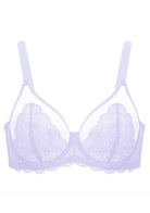 (Cardi B recommends)Mermaid Scales Lace Underwire Bra - HSIA