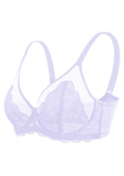 (Cardi B recommends)Mermaid Scales Lace Underwire Bra - HSIA