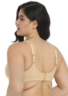 Patricia T-shirt Beige Lightly Padded Underwire Minimizer Bra - HSIA