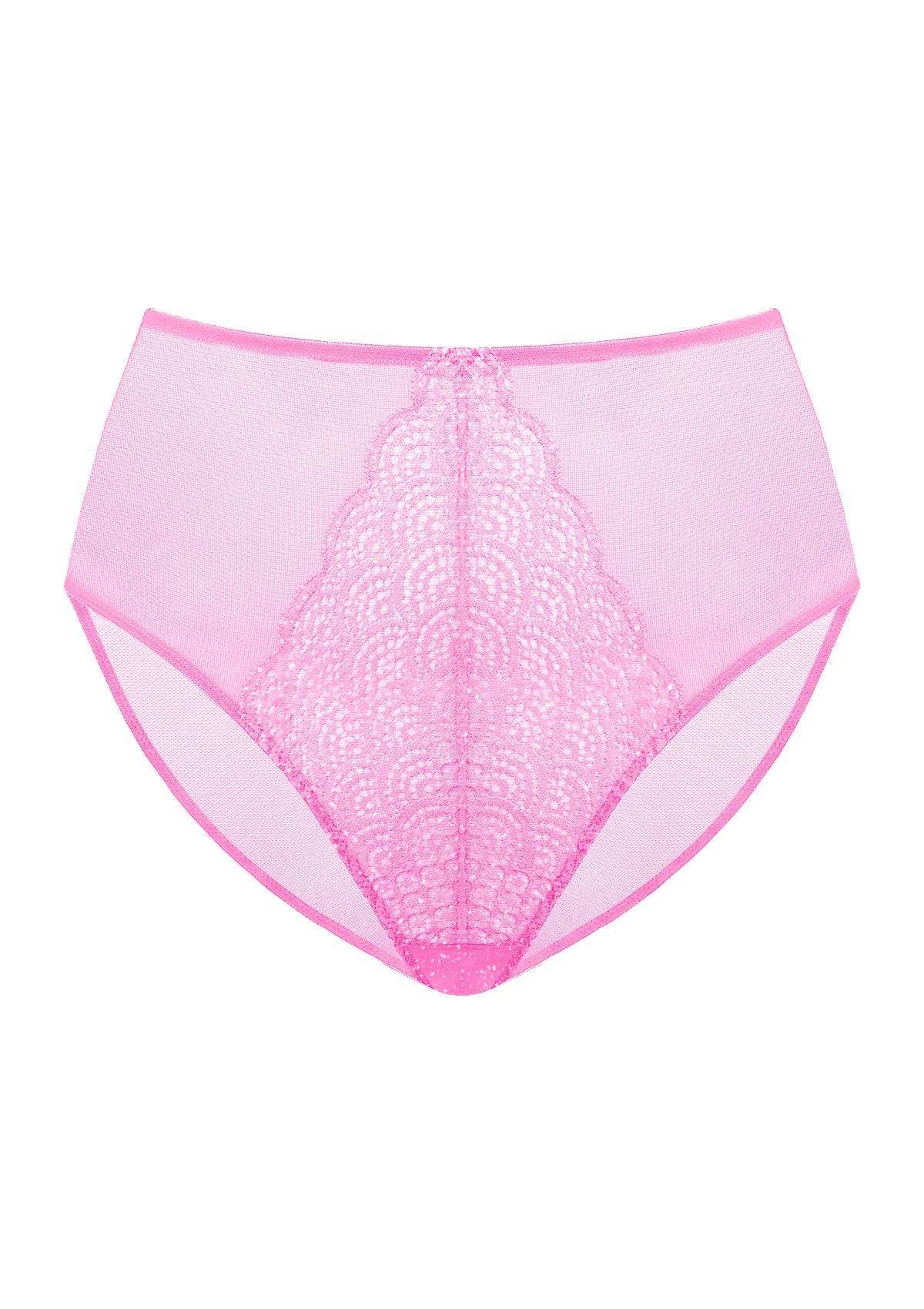 Mermaid High-Rise Lace Brief Underwear - HSIA