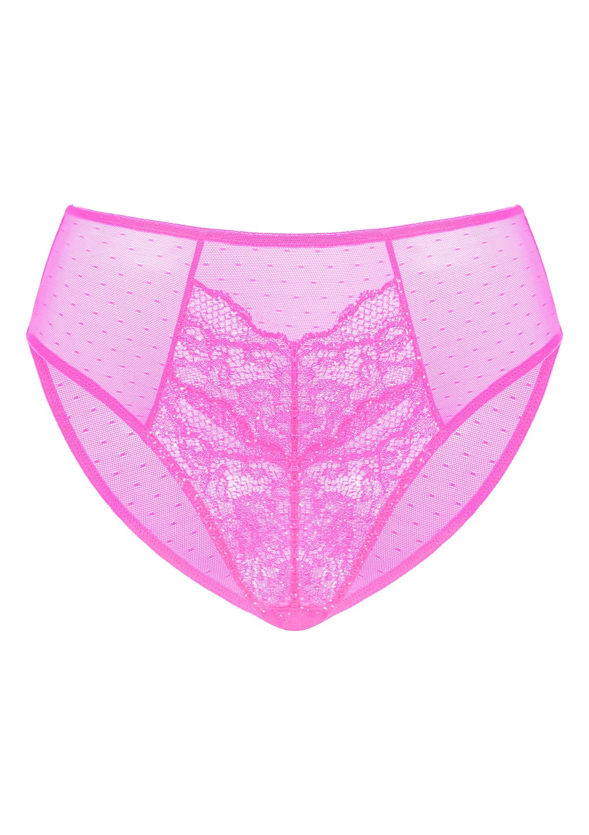 Enchante High-Rise Lace Brief Underwear - HSIA