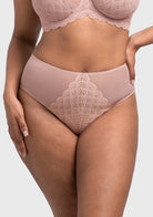 Mermaid High-Rise Lace Brief Underwear - HSIA