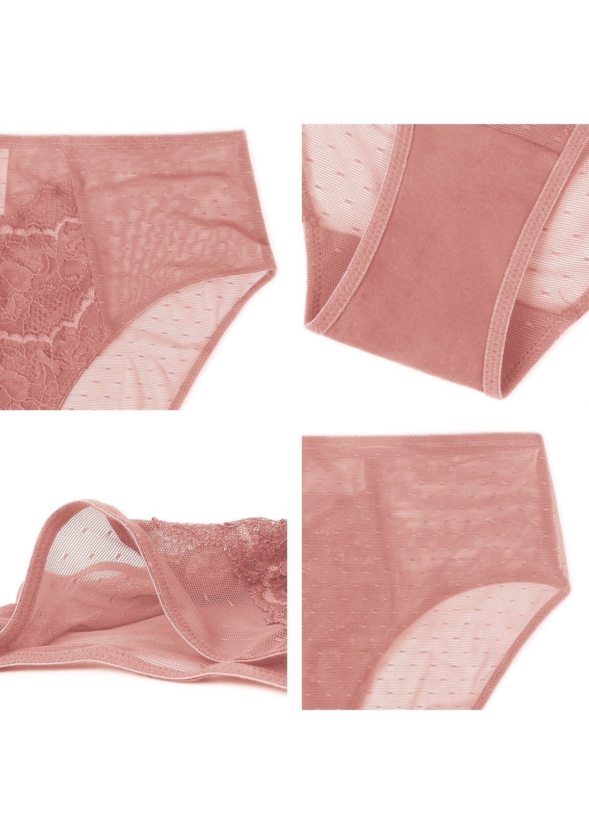Enchante High-Rise Lace Brief Underwear - HSIA