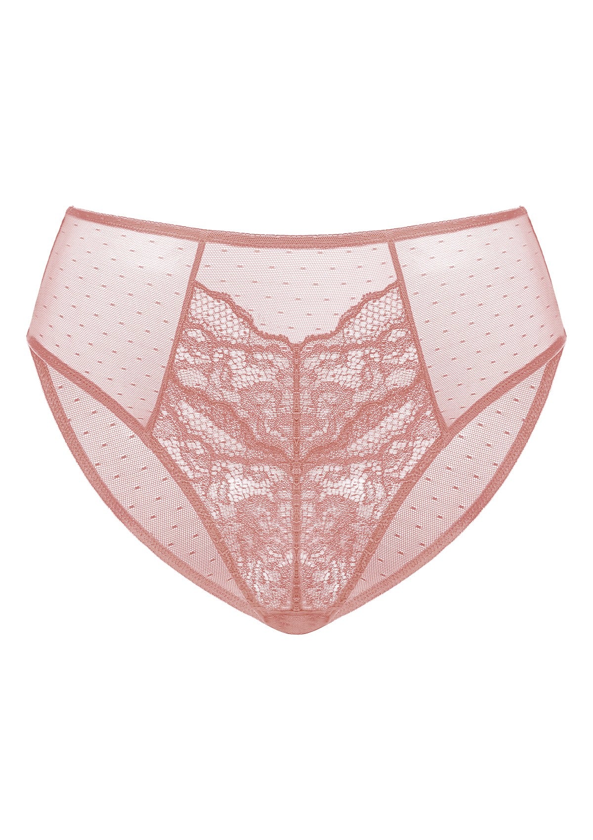 Enchante High-Rise Lace Brief Underwear - HSIA