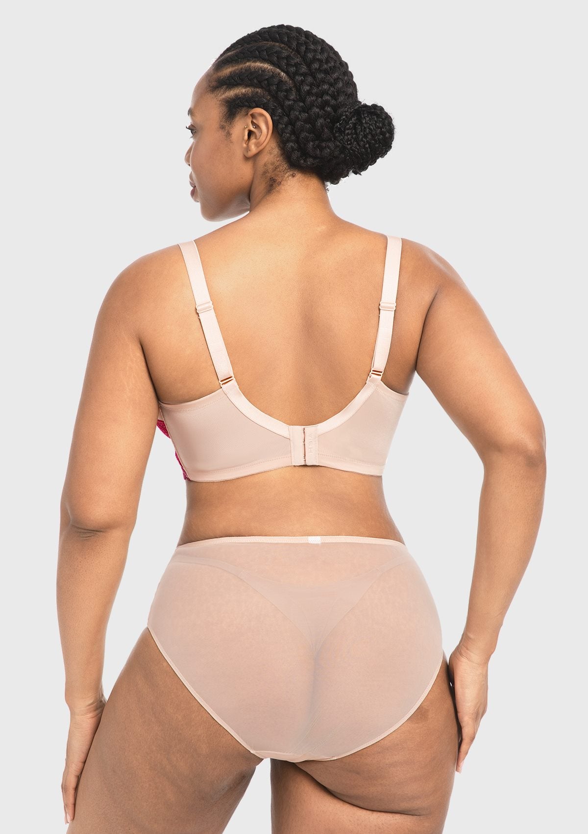 Mermaid Scales Lace Unlined Bra - HSIA