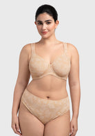 (Cardi B recommends)Joan Ultimate Soft T-shirt Unlined Minimizer Bra - HSIA