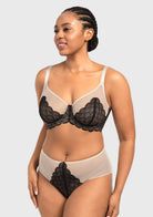 Mermaid Scales Lace Unlined Bra - HSIA