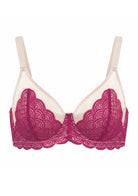 Mermaid Scales Lace Unlined Bra - HSIA