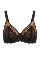Mermaid Scales Lace Unlined Bra - HSIA