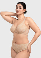 (Cardi B recommends)Joan Ultimate Soft T-shirt Unlined Minimizer Bra - HSIA