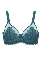 (Cardi B recommends)Mermaid Scales Lace Beige Brown Unlined Bra - HSIA