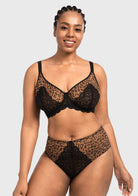 Mermaid Scales Lace Unlined Bra - HSIA