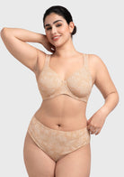 (Cardi B recommends)Joan Ultimate Soft T-shirt Unlined Minimizer Bra - HSIA