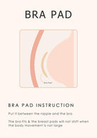 Washable Cotton Bra Pads 2 Pack - HSIA