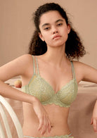 Overkill Double Straps Full Lace Bra - HSIA