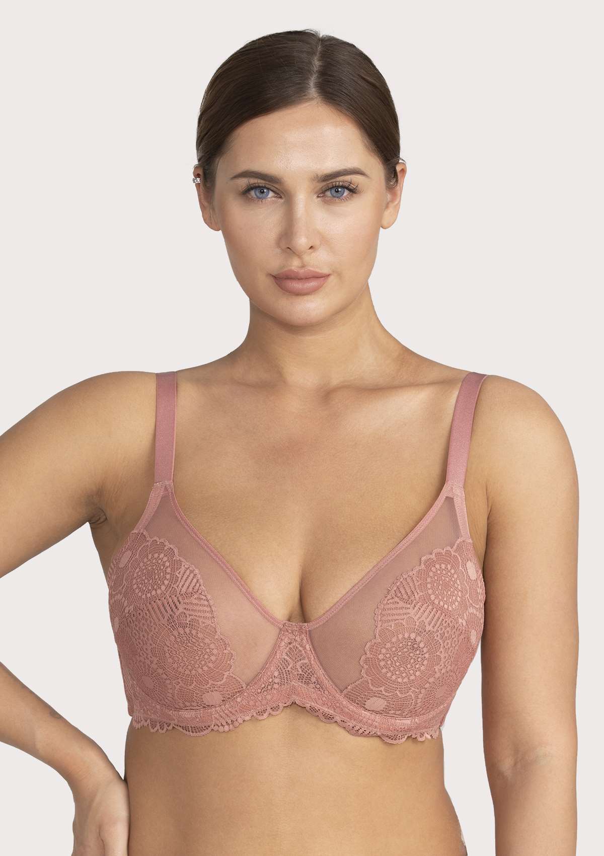 Lantana Sexy Unlined Underwire Bra - HSIA