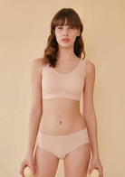 HSIA Wide Strap Padded Cooling Wireless Bra - HSIA