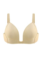 HSIA Deep U Plunge Push Up Low Back Wireless Bra - HSIA