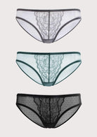 Enchante Lace Bikini Panties 3 Pack - HSIA