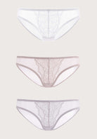 Enchante Lace Bikini Panties 3 Pack - HSIA