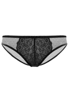 Nymphaea Front Floral Lace Bikini Underwear - HSIA
